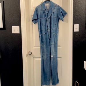 Denim jumpsuit